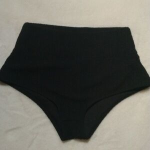 Victoria's secret Pink swimsuit bottom size medium black